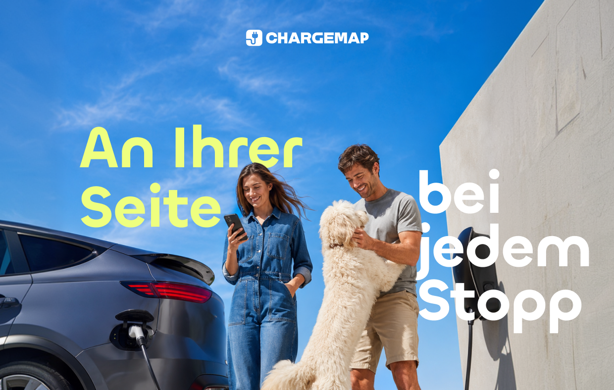 Chargemap: neues Erscheinungsbild, gleiche Mission