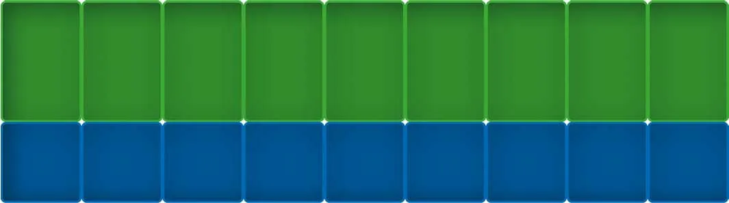 schematische voorstelling van assortimentsbakjes