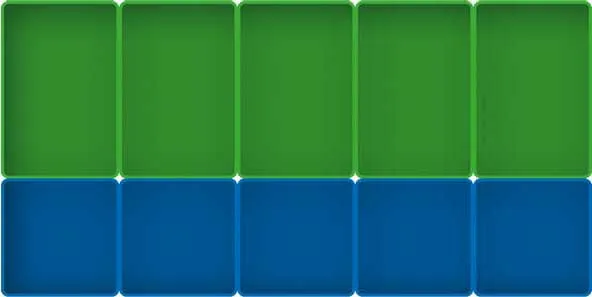 schematische voorstelling van assortimentsbakjes