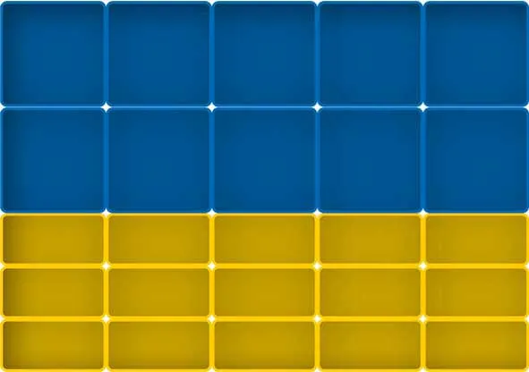 schematische voorstelling van assortimentsbakjes