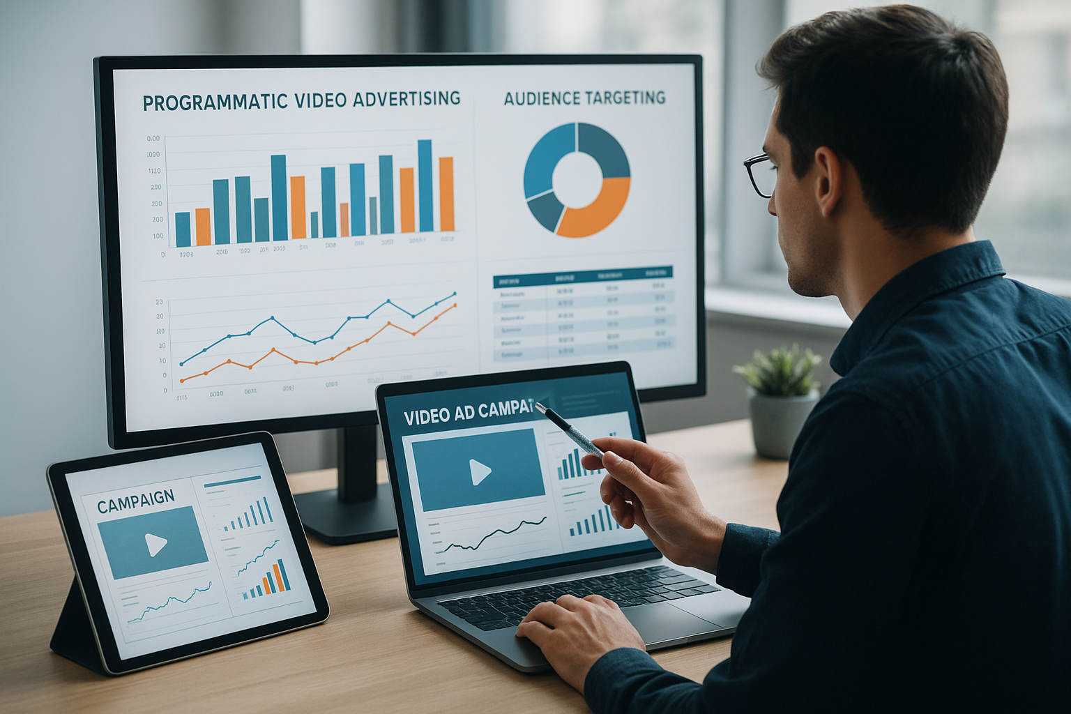 Programmatic video advertising