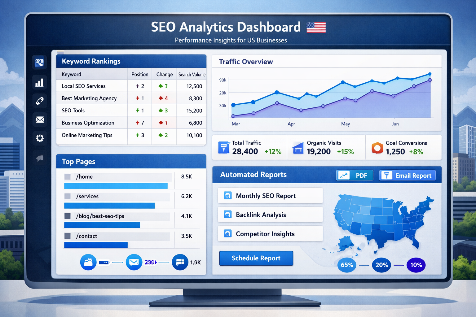 best seo reporting tools