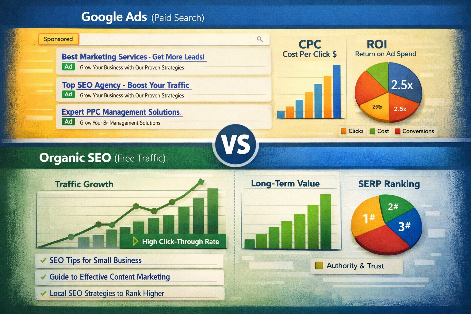 google ads vs SEO
