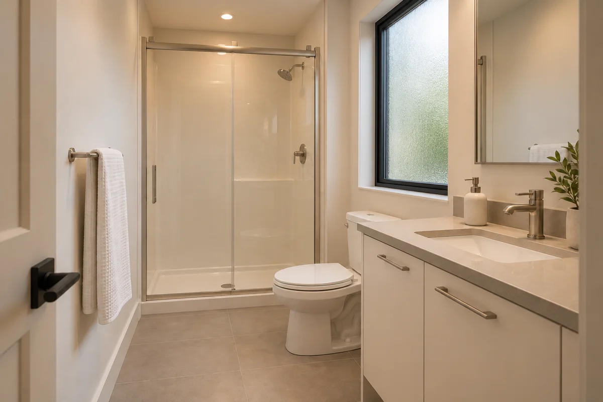 Lumara one-bedroom bathroom concept