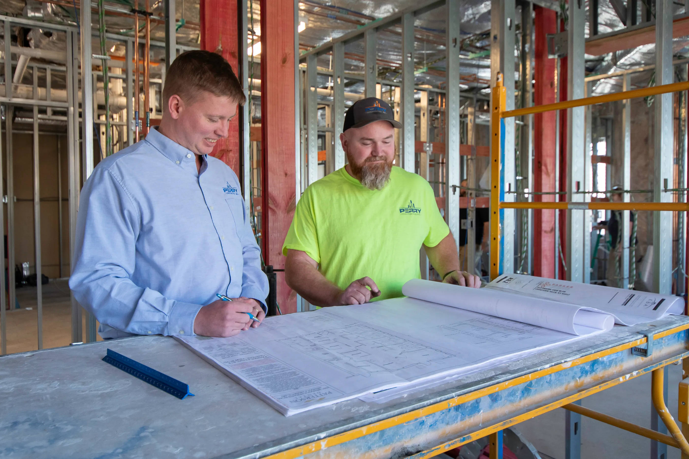 commercial contractor in Northern Kentucky on jobsite