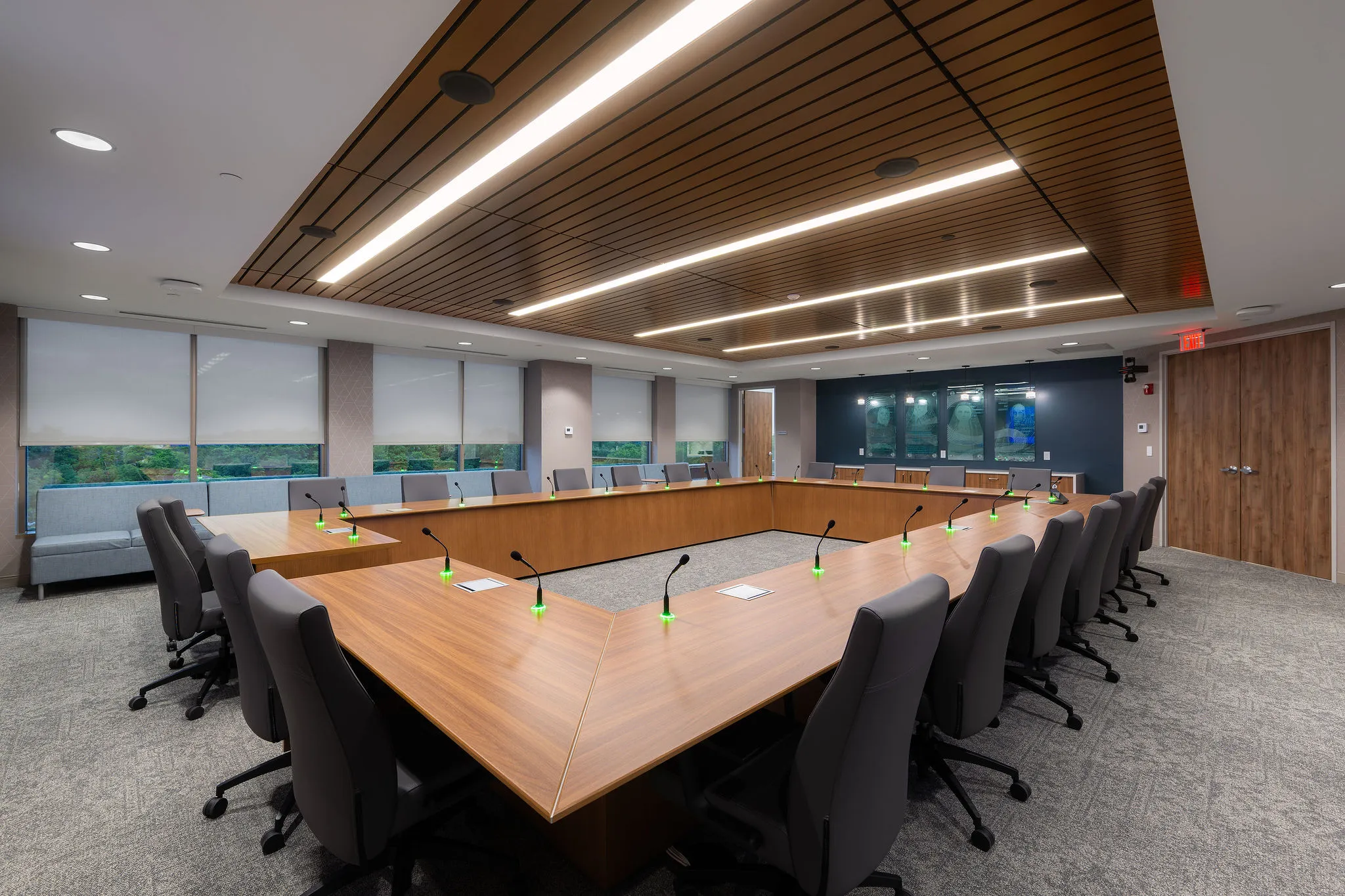 Office renovation completed by Perry Contracting