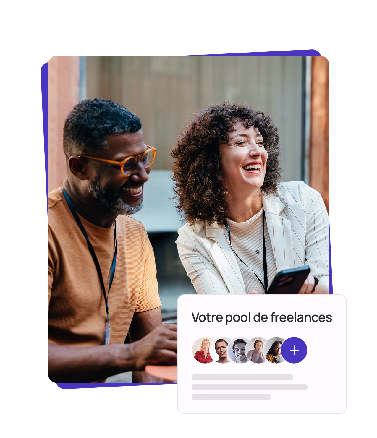 Constituez un vivier de freelances pré-sélectionnés pour bénéficier en quelques heures, quand vous en avez besoin, d'un support sur vos projets.