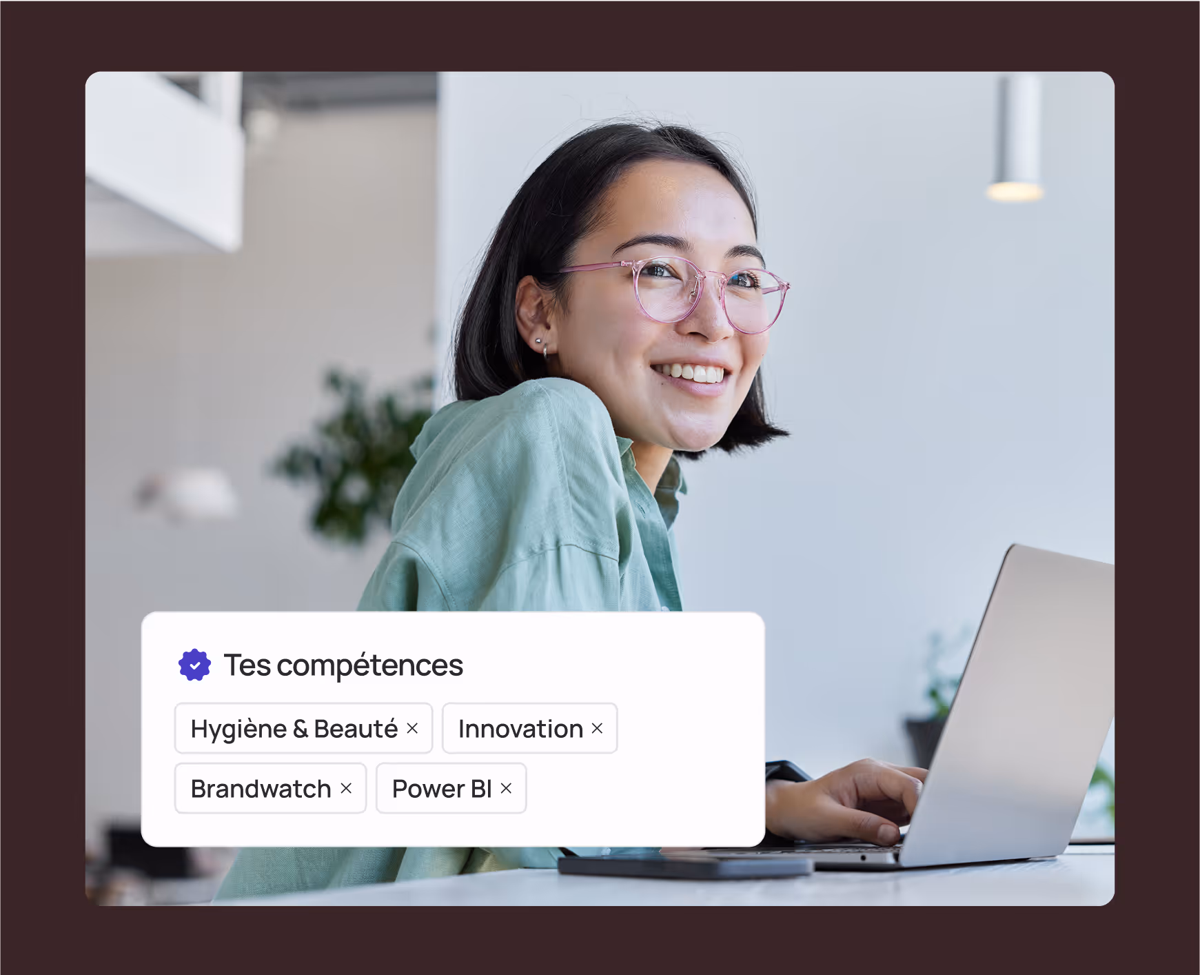 Freelance de la communauté zoulloo accompagnée d'une description de ses compétences