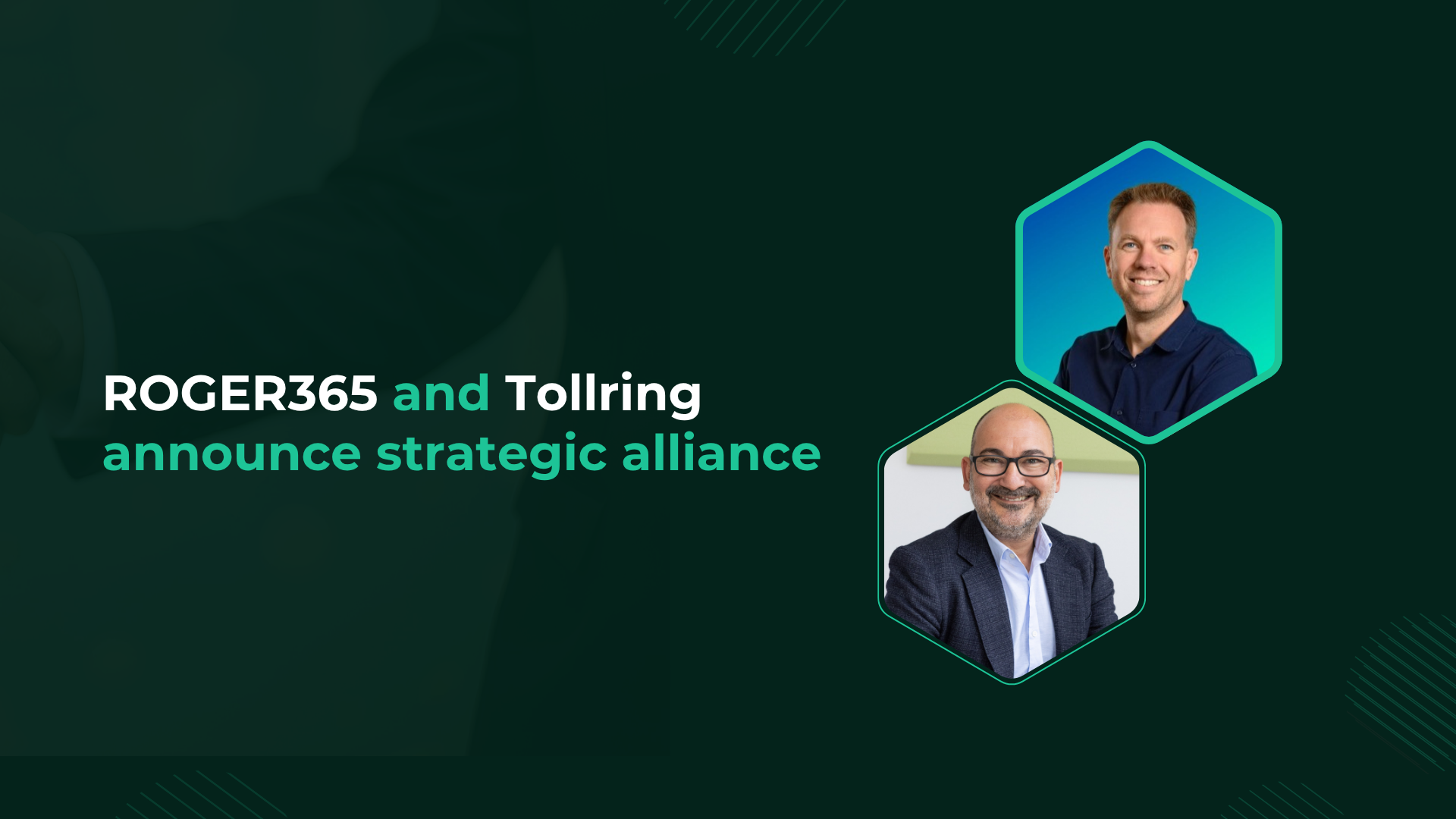 ROGER365.io and Tollring announce strategic alliance