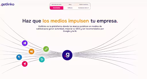 Getlinko: una plataforma de link building pensada para escalar tu SEO con inteligencia