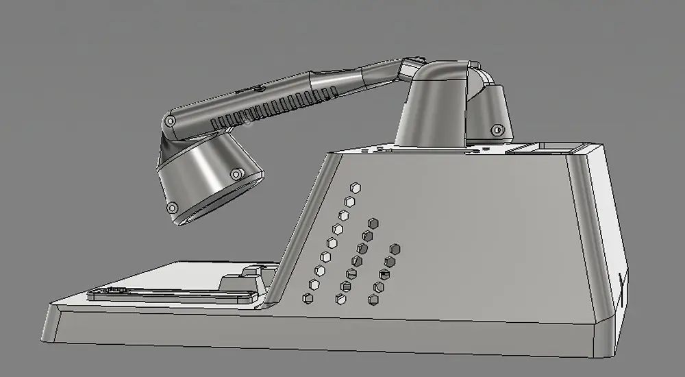 CAD render of a campaign product designed by Nexform