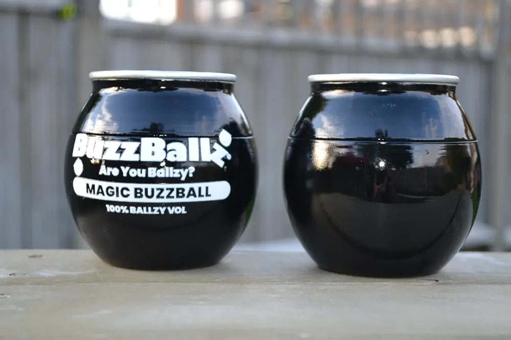 Batch produced BuzzBallz replicas finished to match the retail product