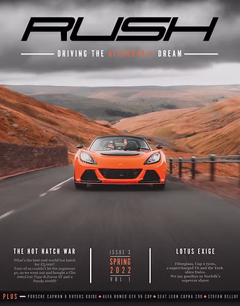 Rush Magazine issue 003 cover promotional thumbnail link