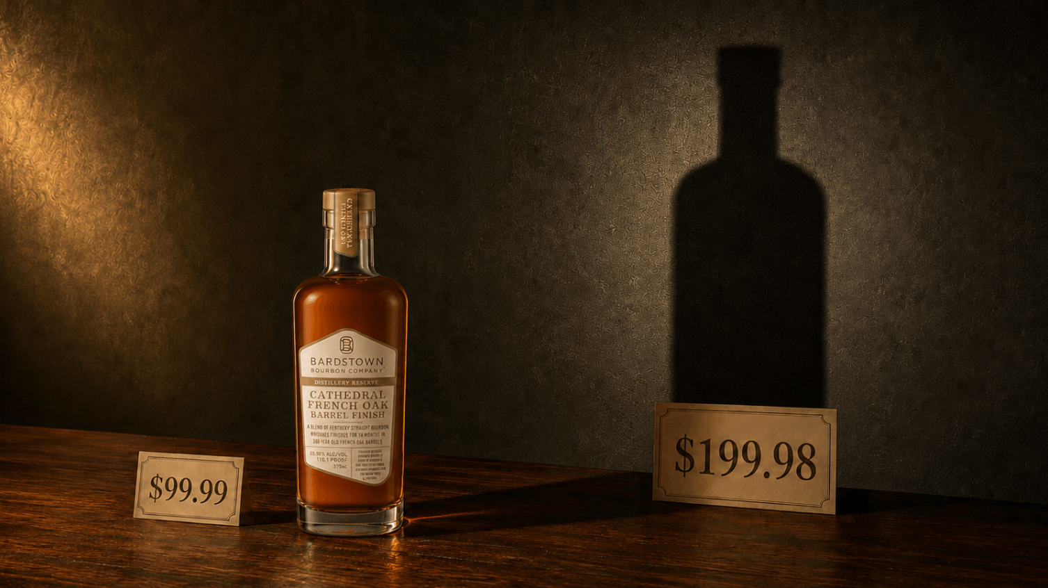 Half the Bourbon, Full-Size Price