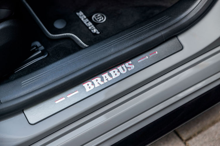 BRABUS AMG E 53 Upgrades - illuminated door sill