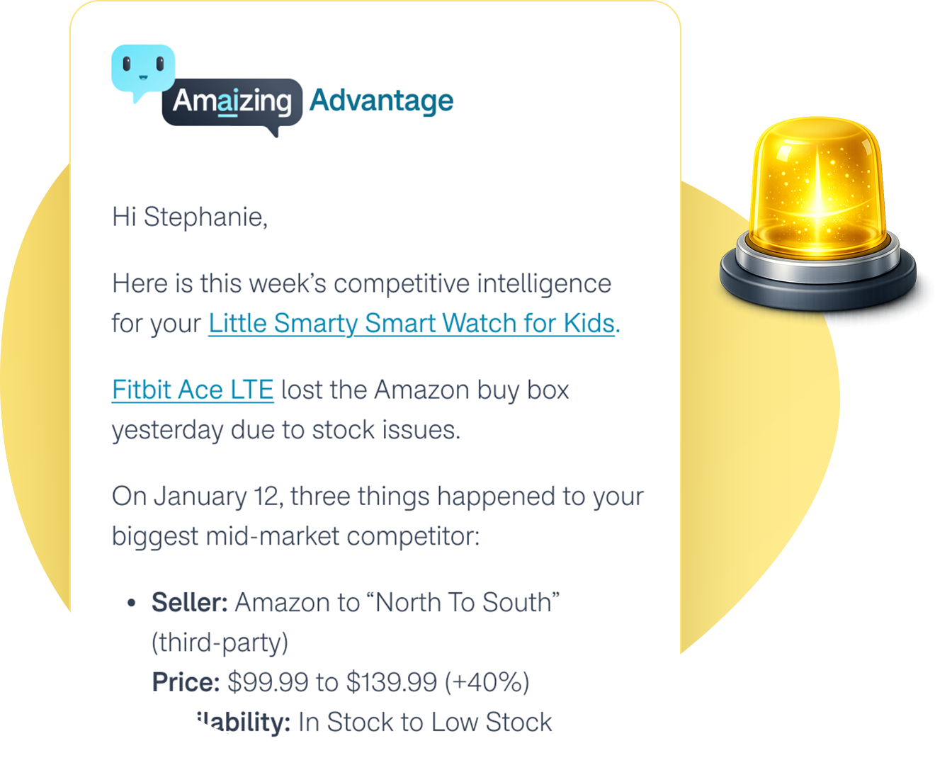 Advantage Report email icon