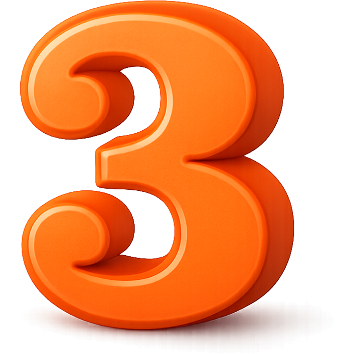 Number 3 icon