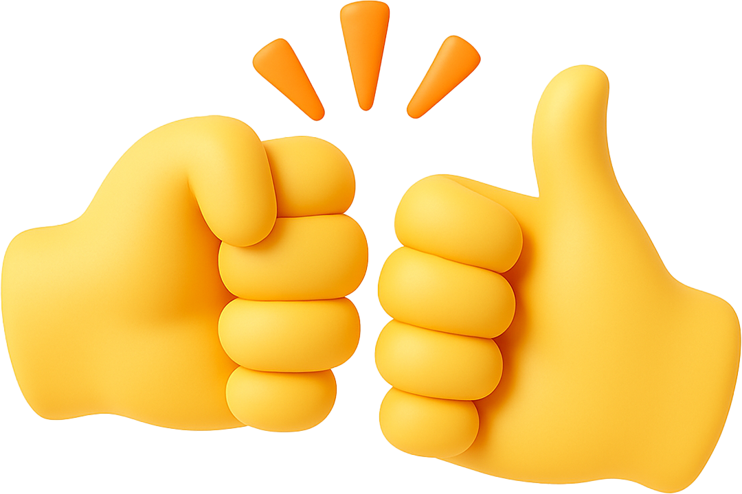 Fist Bump Thumbs Up icon