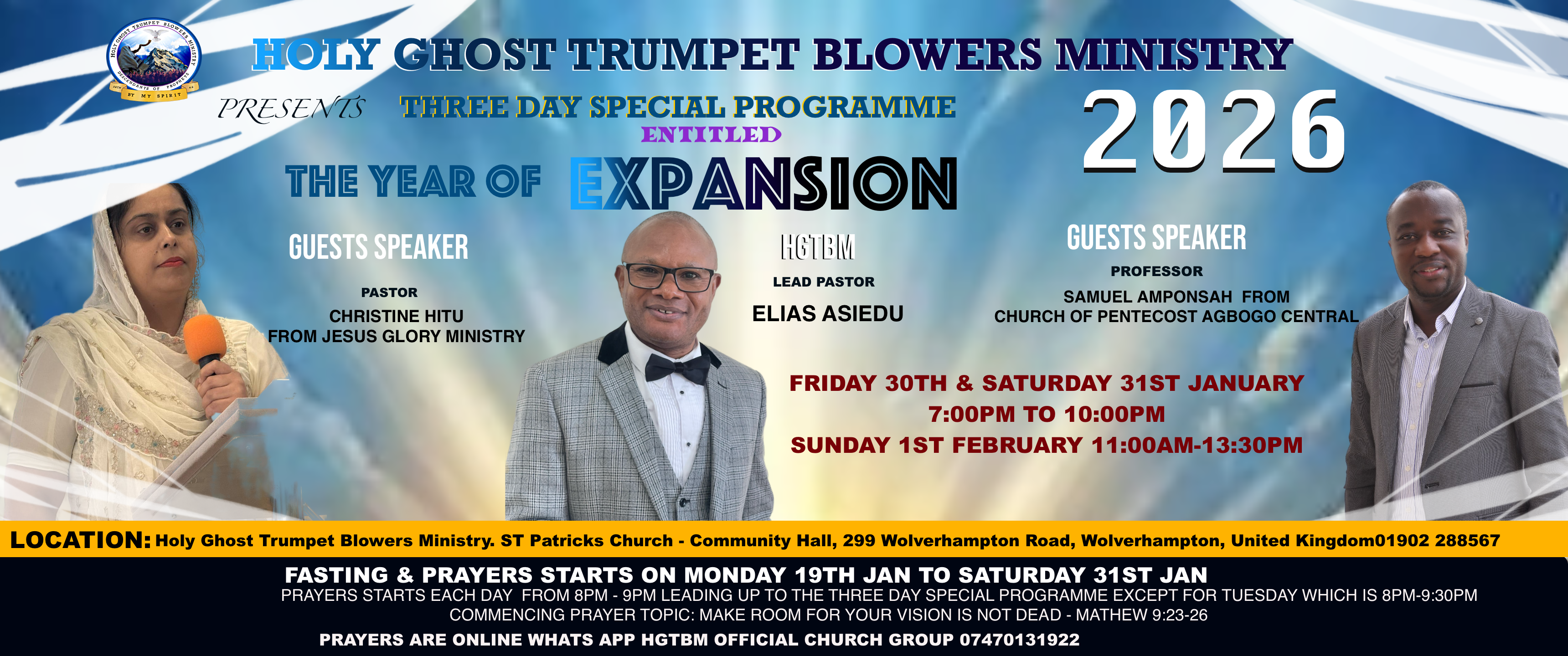 Three Day Special Programme