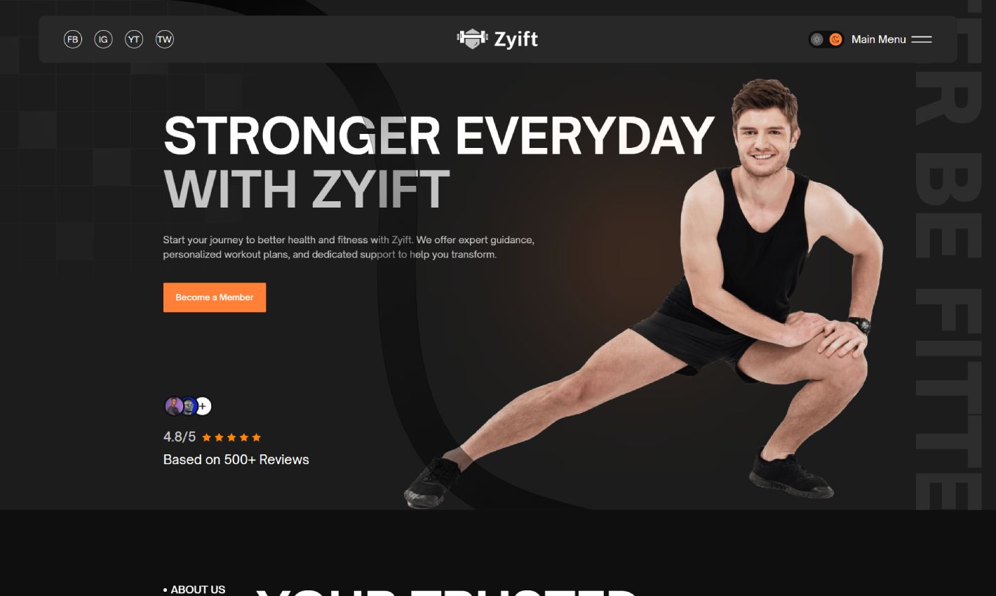 Landing Page Hero Image