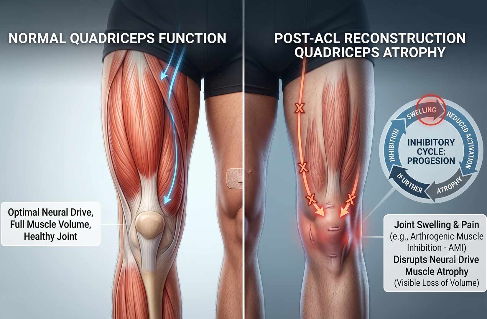 a diagram of a knee
