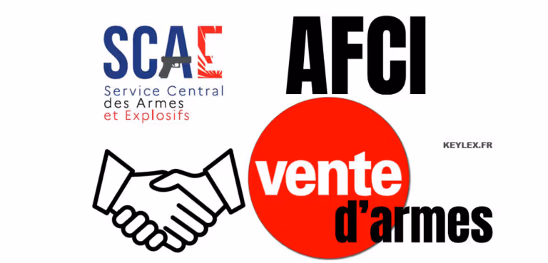 Vente d'armes licence AFCI