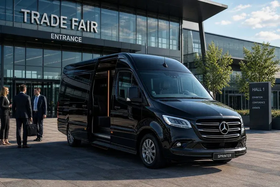 Messe Frankfurt Delegation Transfer – Executive Sprinter bis 16 Personen LM Limousines