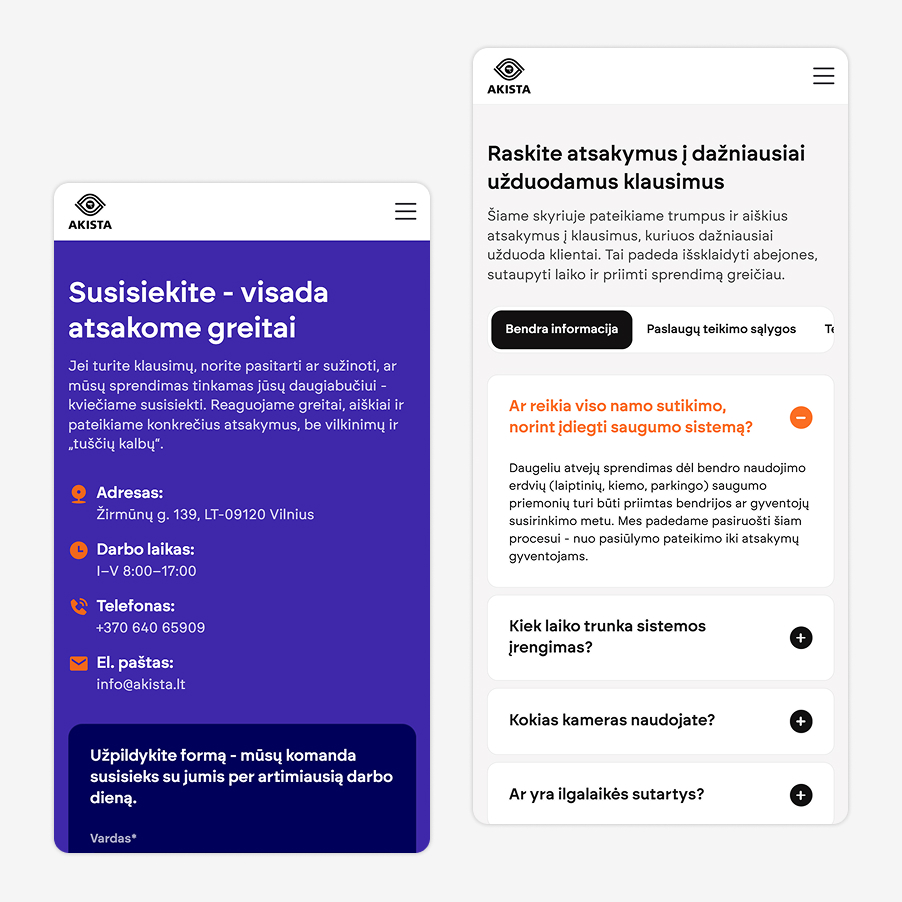 Leakpulse svetainės paslaugų puslapis su antrašte ‘Nustatykite duomenų nutekėjimus realiu laiku’ ir grafika vaizduojanti rizikos lygį