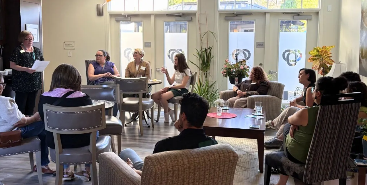 Compassion House event gathering in session