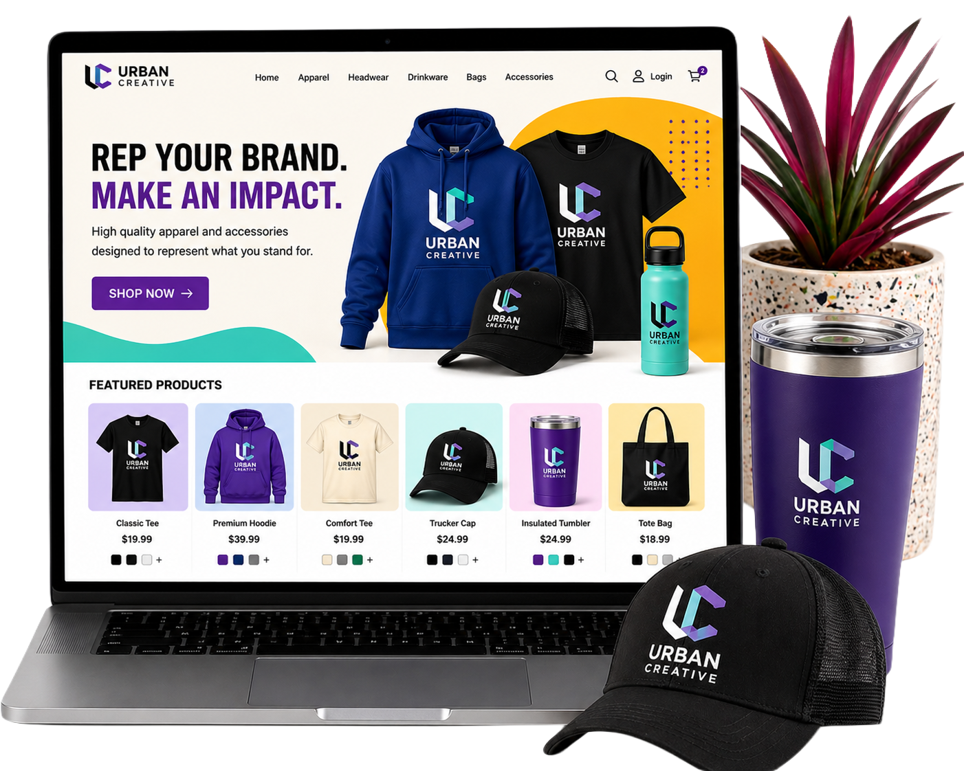 Example brand store image