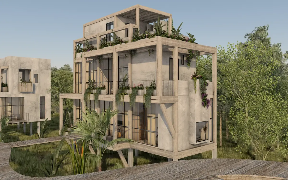 3 Bedroom CHACA Residence by Tulum Hotel Zone | Amanatura Tulum