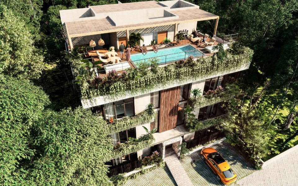 3 Bedroom Condo in Tulum Aldea Zama | Botanica