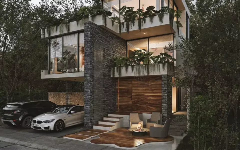 4 Bedroom Luxury Villa in Selva Zama Tulum Gated Community, Cinq - photo 1 of 11