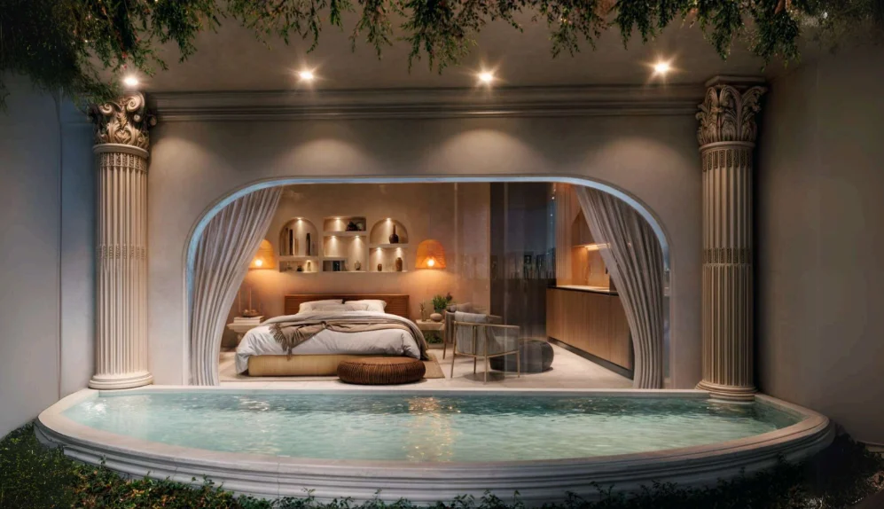 Swim-Up Suite at Afrodita Retreat, Tulum