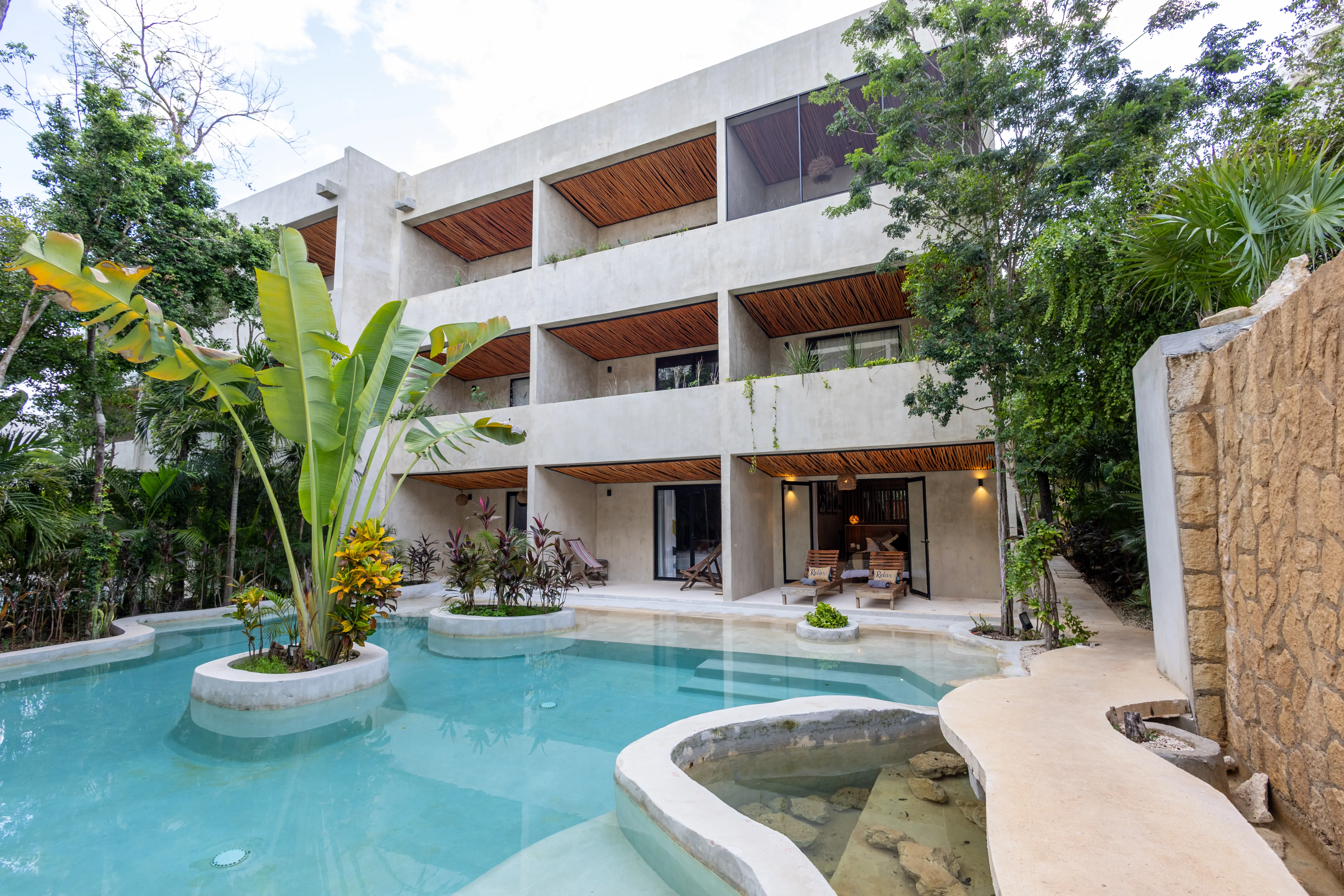Swim-Up Studio at AREIA Tulum