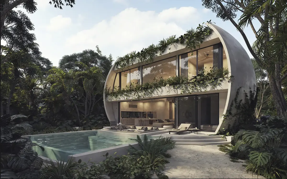 Luxurious 3-Bedroom Villa in Gated Community, Duna Tulum - photo 1 of 10