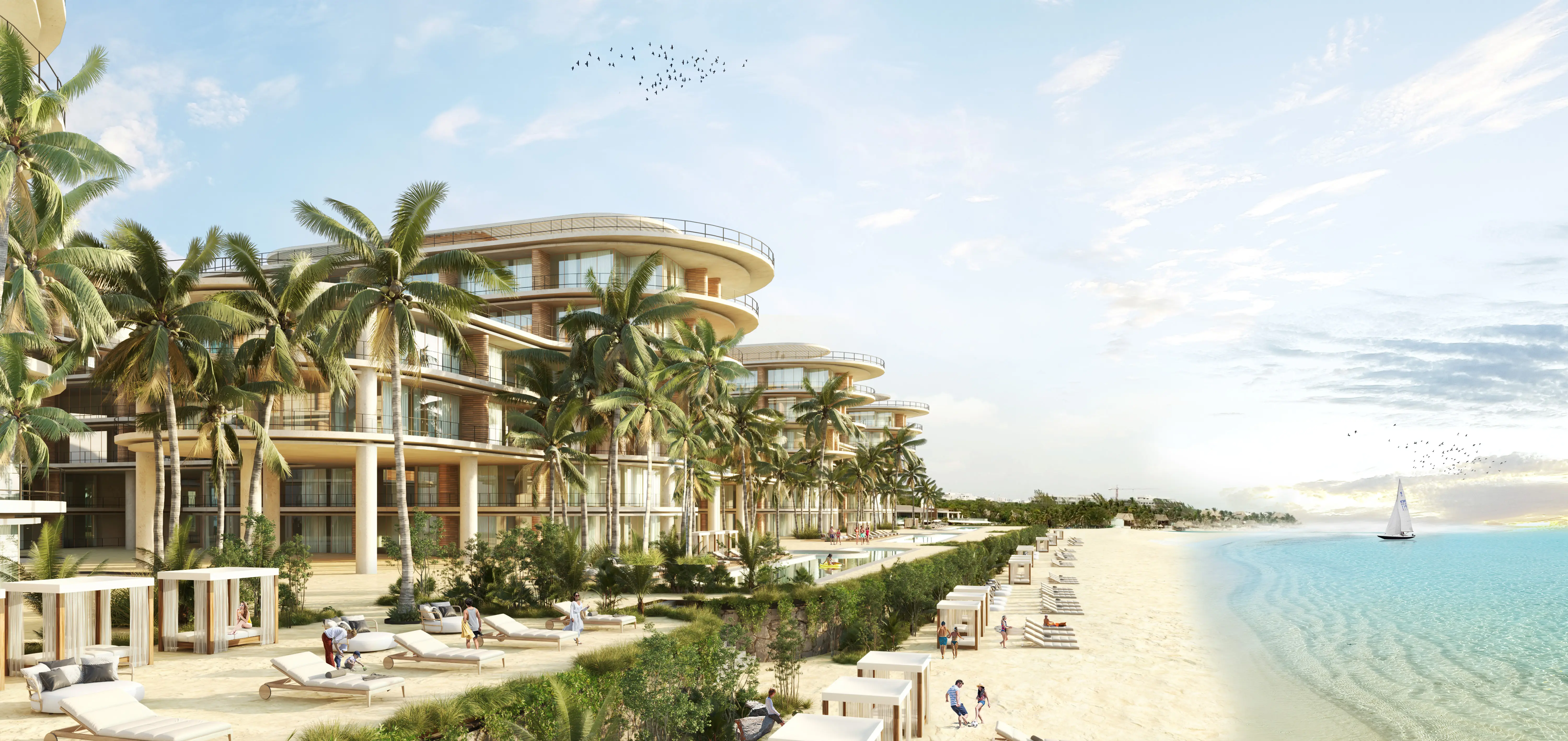 4-Bedroom Beachfront Penthouse at ZONNA Playa del Carmen - photo 1 of 12