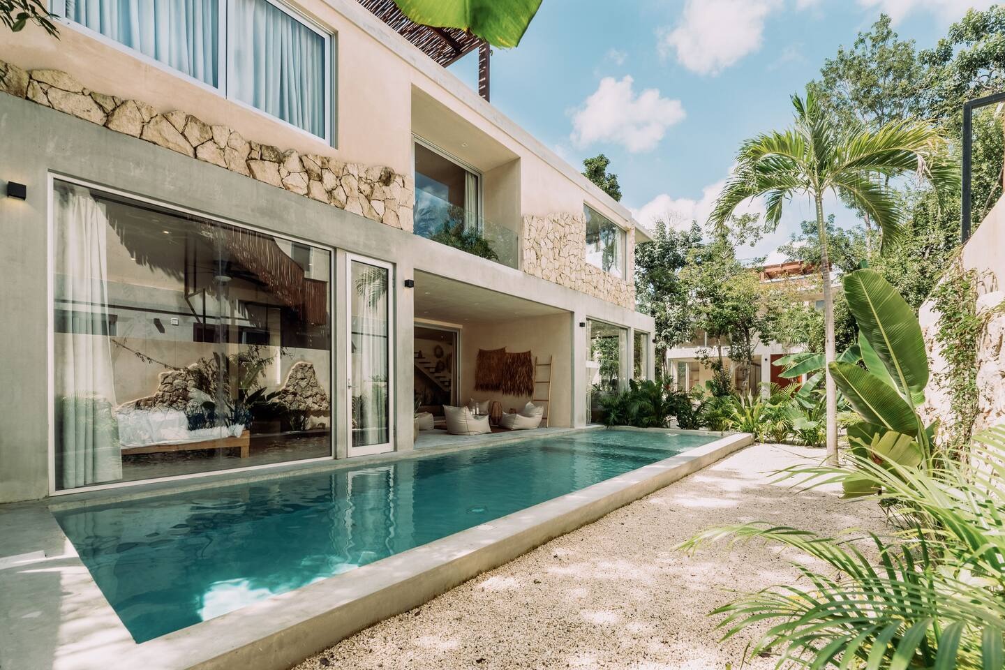 Pura Selva Casa Zara | 4 Bedroom Villa with Private Pool and Rooftop in Region 15, Tulum
