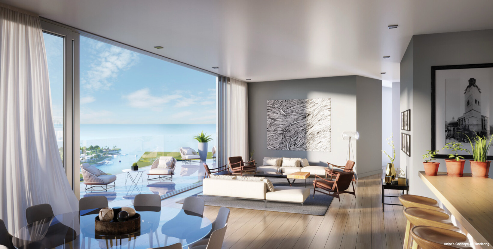 SLS Marina Beach 204 | Oceanfront 3-Bedroom Residence in Puerto Cancún