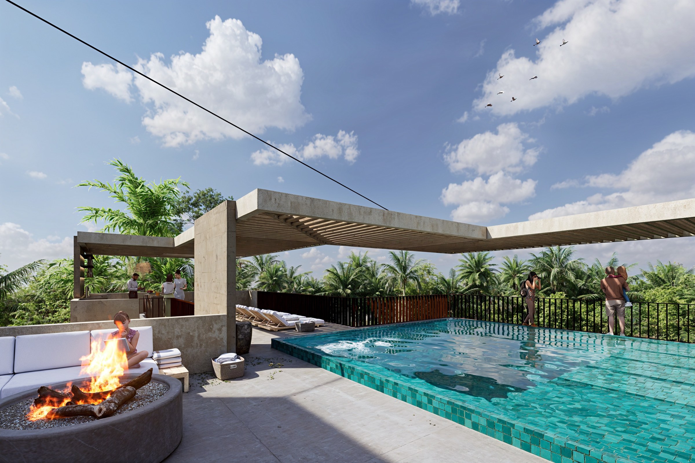 Orkadia | 2 and 3 Bedroom Apartments in Tulum Country Club