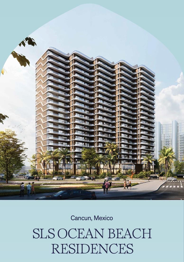 SLS Ocean Beach | 3 Bedroom Beachfront Residences in Puerto Cancun