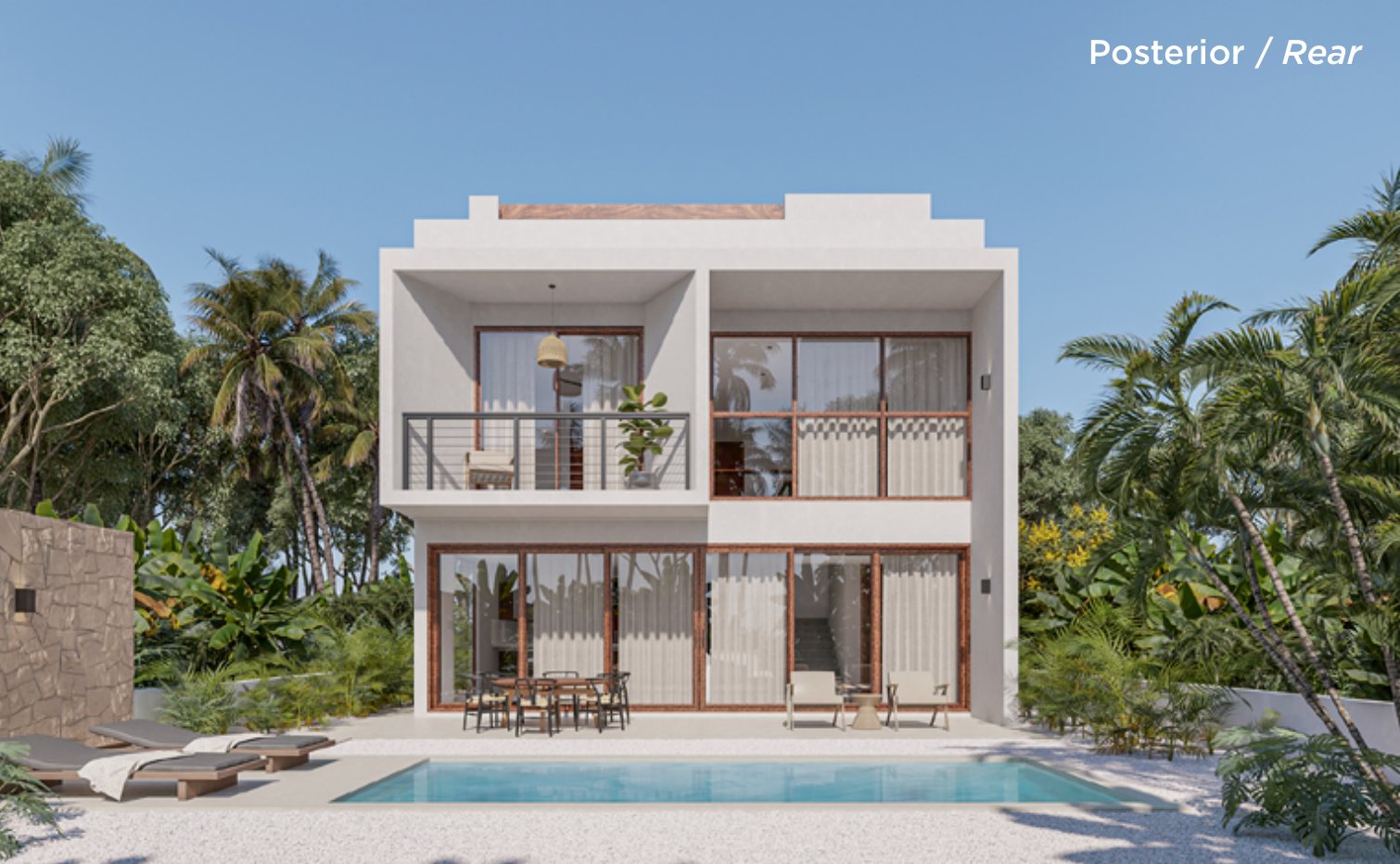 Caoba | 2 Bedroom Model Home in Tulum Country Club