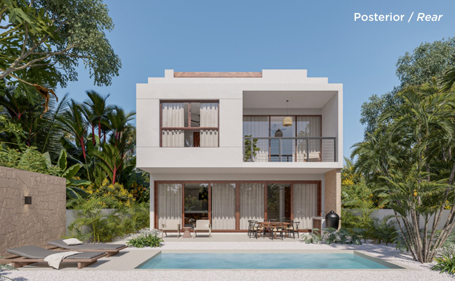 Ebano | 2 Bedroom Model Home in Tulum Country Club