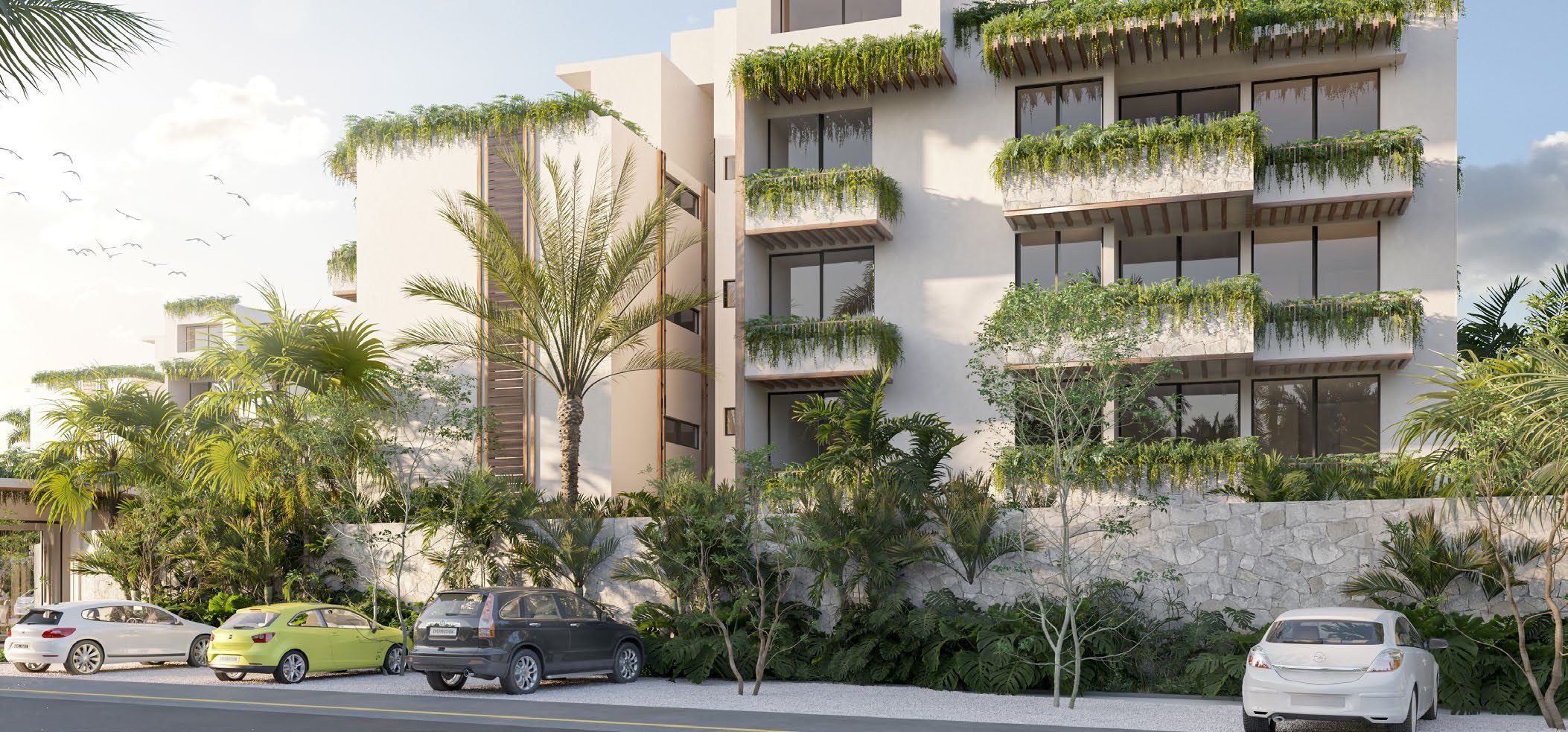 Hélices II | 2 and 3 Bedroom Apartments in Tulum Country Club