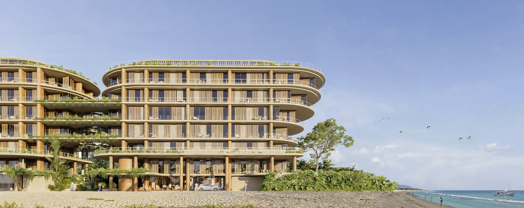 ZONNA A.01 | 1 Bedroom Beachfront Residence in Playa del Carmen