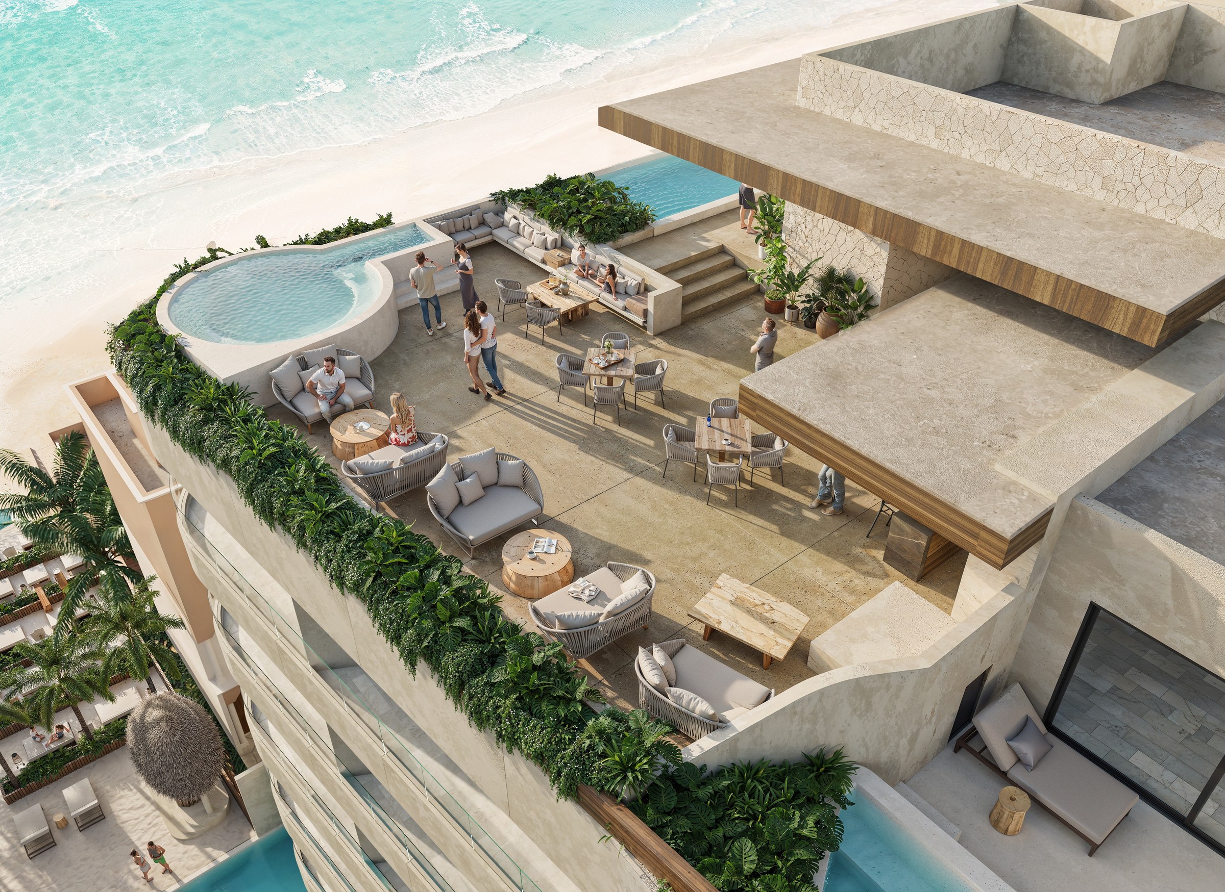 Sole Blu Ocean Living | Beachfront Apartments in Puerto Morelos
