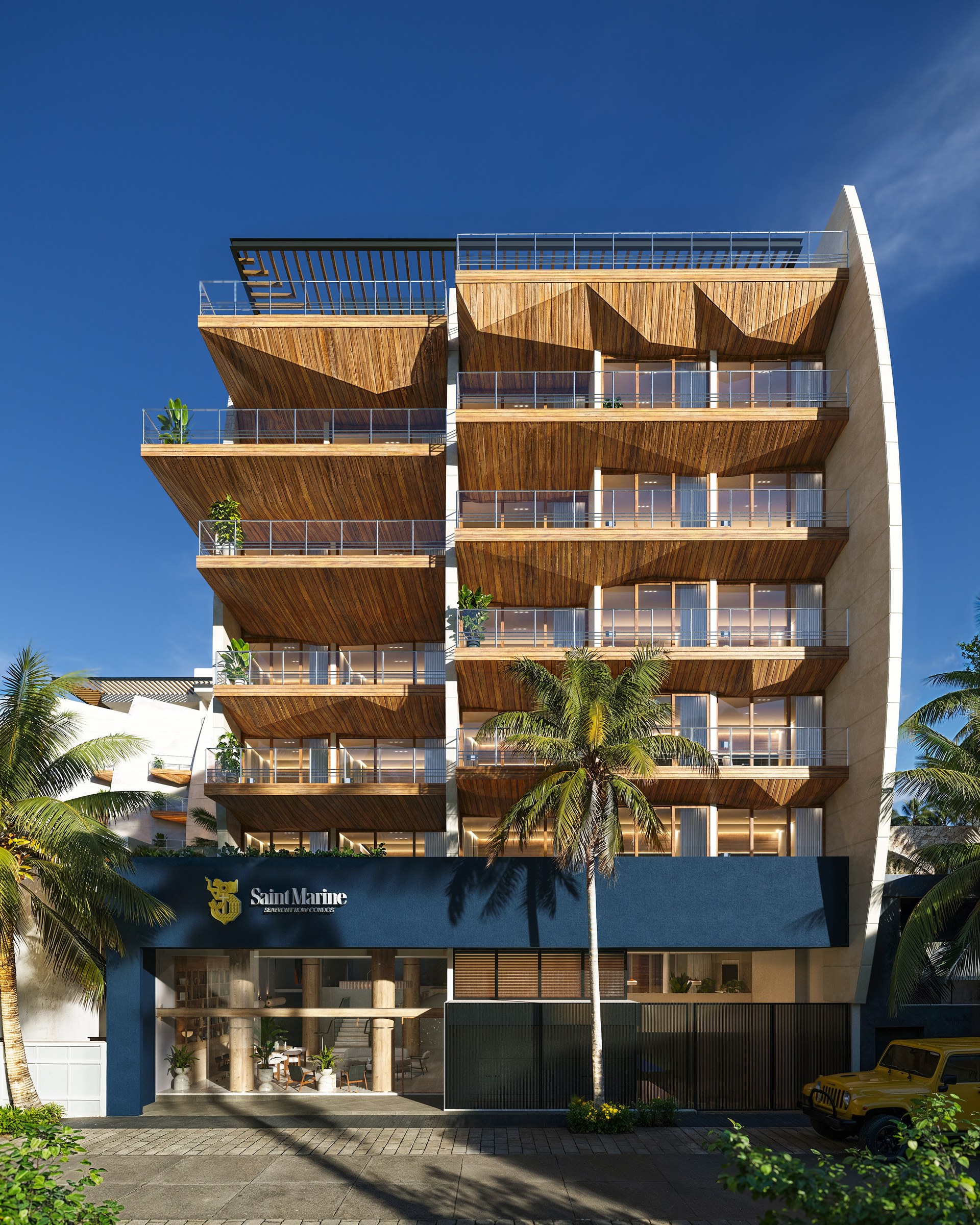 Saint Marine | 3 Bedroom Seafront Residences in Playa del Carmen