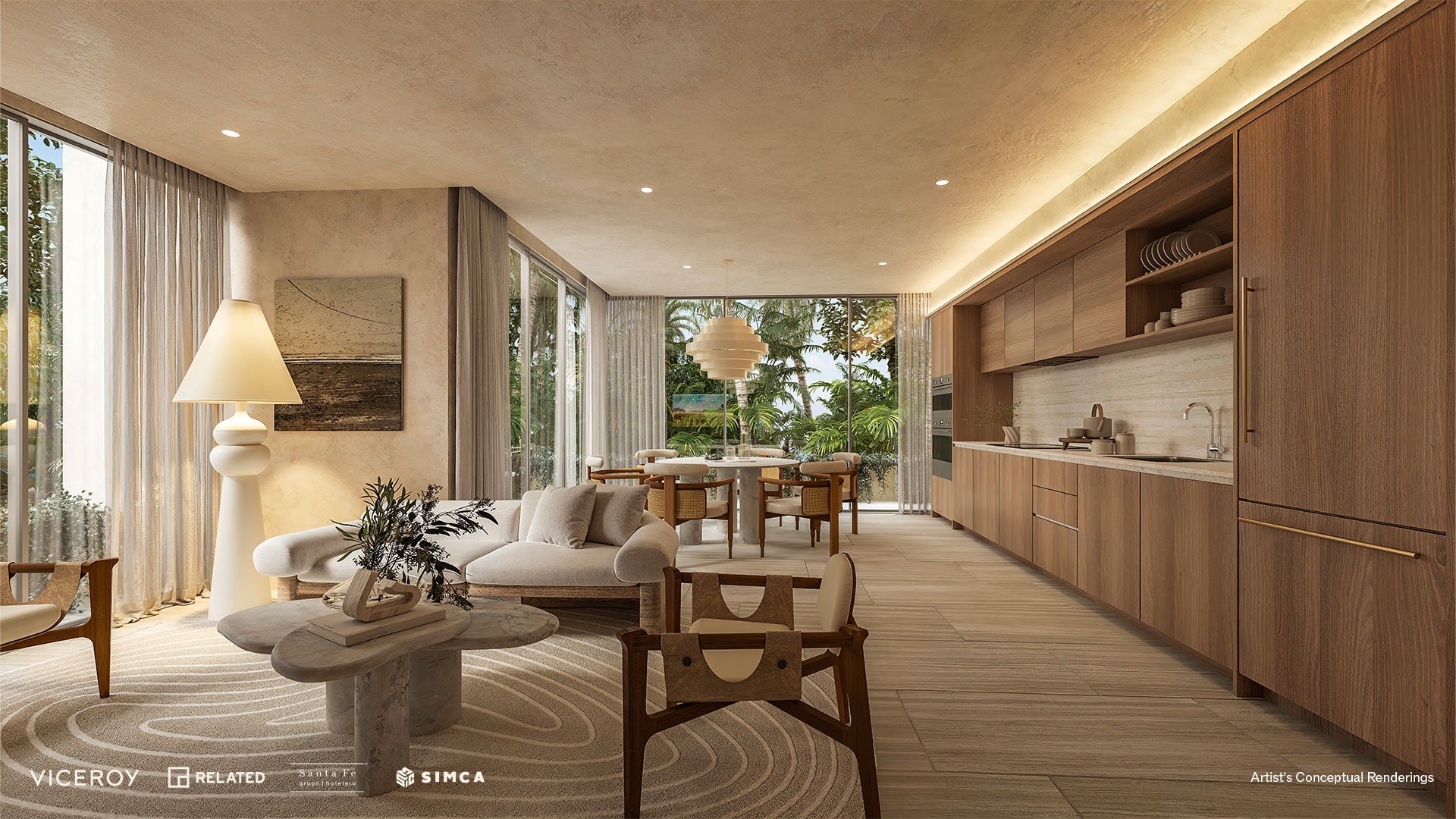 Viceroy Residences | 2 Bedroom and Study Residences in Playa del Carmen