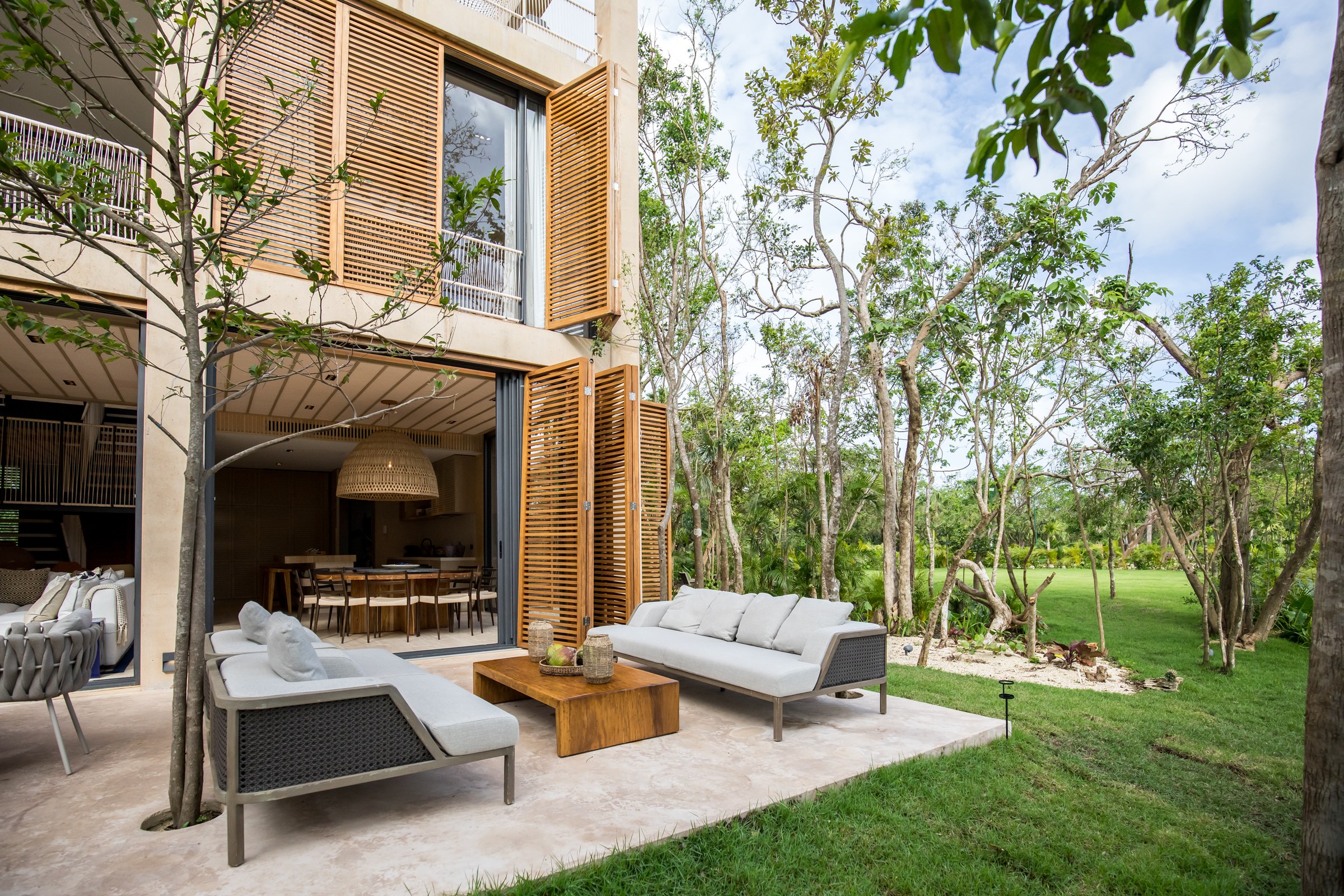 Palm Villas | Estate Home B, 4 Bedroom Golf Front Villa in Corasol, Playa del Carmen