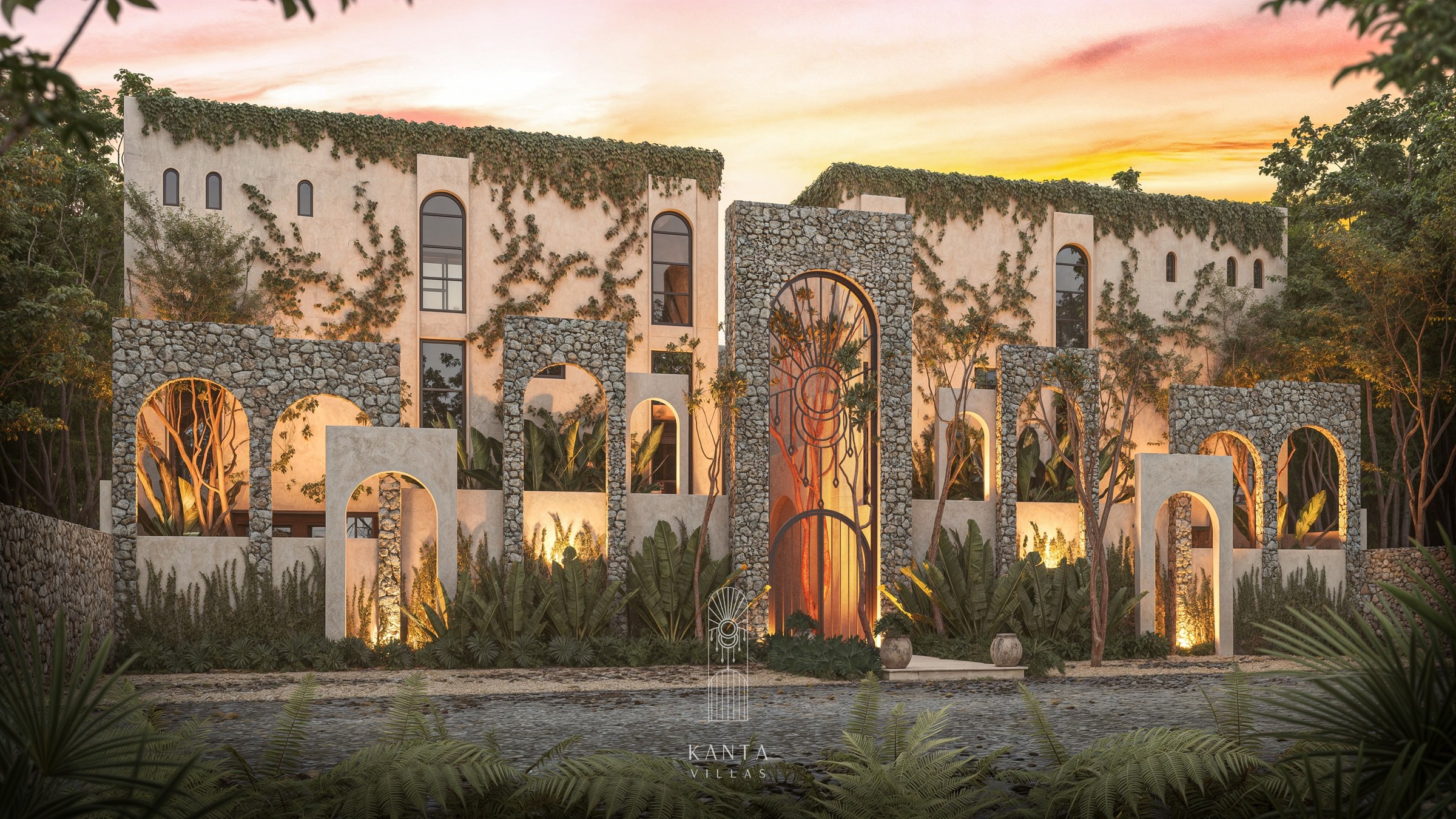 Kanta Villas | 4 Bedroom Villa with Three Pools in Region 15, Tulum
